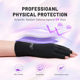 Aokitec UV Gloves for Nails - UPF50+ UV