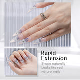 Aokitec Diamond Purple 60ml Poly Extension Nail Gel