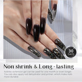 Aokitec Diamond Black 60ml Poly Extension Nail Gel