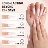 Aokitec 1OZ Pink Dip Powder Manicure Nail Art