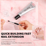 Light Pink Poly Nail Gel 60g/2OZ Builder Gel for Nail Extension & Strengthen