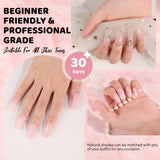 Light Pink Poly Nail Gel 60g/2OZ Builder Gel for Nail Extension & Strengthen
