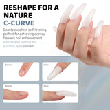 Aokitec Jelly White 7-in-1 Builder Nail Gel 60g Nail Strengthener & Extension Gel