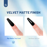15ml Dip Powder Matte Top Coat - No Wipe Matte Finish for Dip Nails