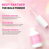 Aokitec Nail Repair Kit  Clear Dip Powder  - 28g Build Powder