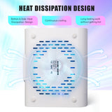 Aokitec Electric Nail Vacuum Fan Nail Dust Collector