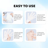 Aokitec Hand Mask, 10 pairs Moisturizing & Hydrating Hand Spa Gloves