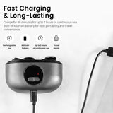 Aokitec 3-Speed Electric Nail Clipper - Safe Nail Trimmer for Seniors, Thick Nails, Limited Mobility