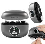 Aokitec 3-Speed Electric Nail Clipper - Safe Nail Trimmer for Seniors, Thick Nails, Limited Mobility