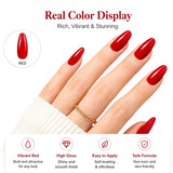Red Poly Nail Gel 60g/2OZ Builder Gel for Nail Extension & Strengthen