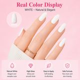 White Poly Nail Gel 60g/2OZ Builder Gel for Nail Extension & Strengthen