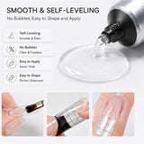 Clear Poly Nail Gel 60g/2OZ Builder Gel for Nail Extension & Strengthen