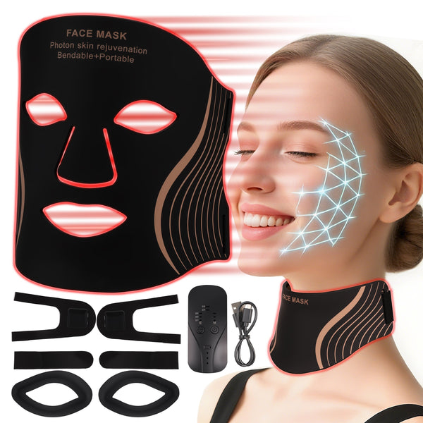 AOKITEC 7-Color LED Face & Neck Mask | Anti-Aging Therapy – Aokitec Store