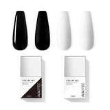 AWAKEN-WHITE & BLACK GEL POLIASH SET