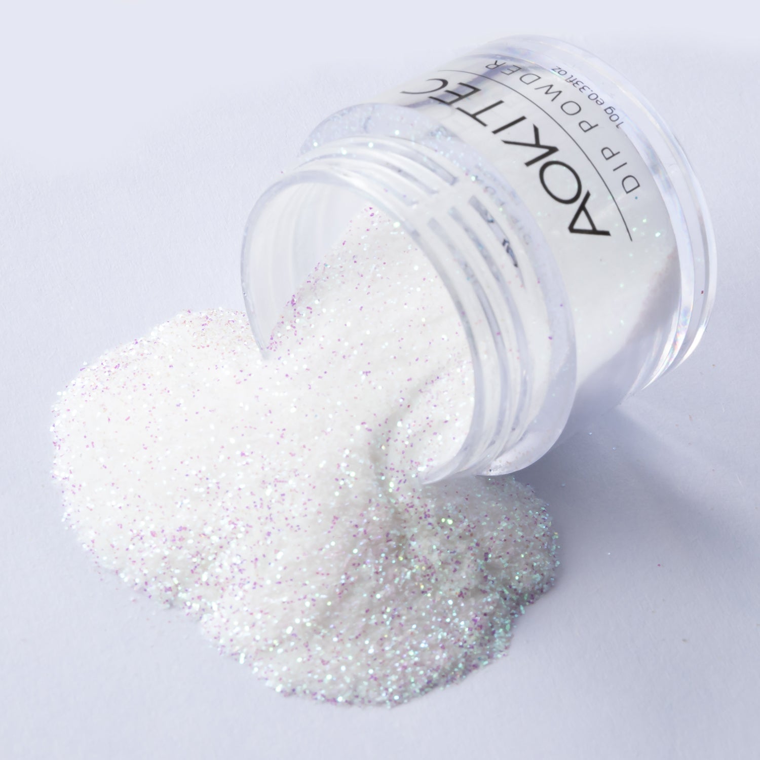 Aokitec Glitter SILVER-DIP Powder 1oz