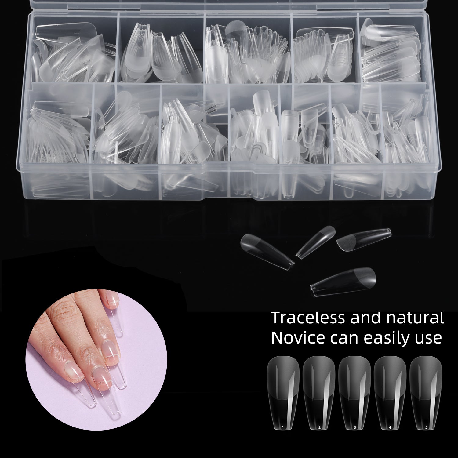 DODOING Acrylic Nail Kit for Beginners, Nail Tips Acrylic Nail Supplies  Professional Nails Kit Acrylic Set Manicure Tools Acrylic Supplies Gift -  Walmart.com