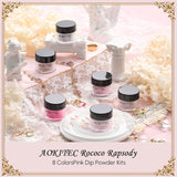 ROCOCO RAPSODY-DIP POWDER KIT WITH MANICURE TOOLS (2 IN 1 ACRYLIC DIP )