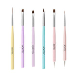 MACARON NAIL ART DESIGN BRUSH SET(6PCS)