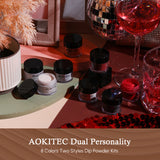 DUAL PERSONALITY -DIP POWDER KIT WITH MANICURE TOOLS (2 IN 1 ACRYLIC DIP )