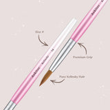 PINK GRADIENT ACRYLIC KOLINSKY BRUSH