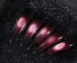 AURORA GOLDEN PURPLE -9D CAT EYE WITH BLACK COLOR GEL KIT