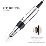 Portable Electric Nail Drill File Kit